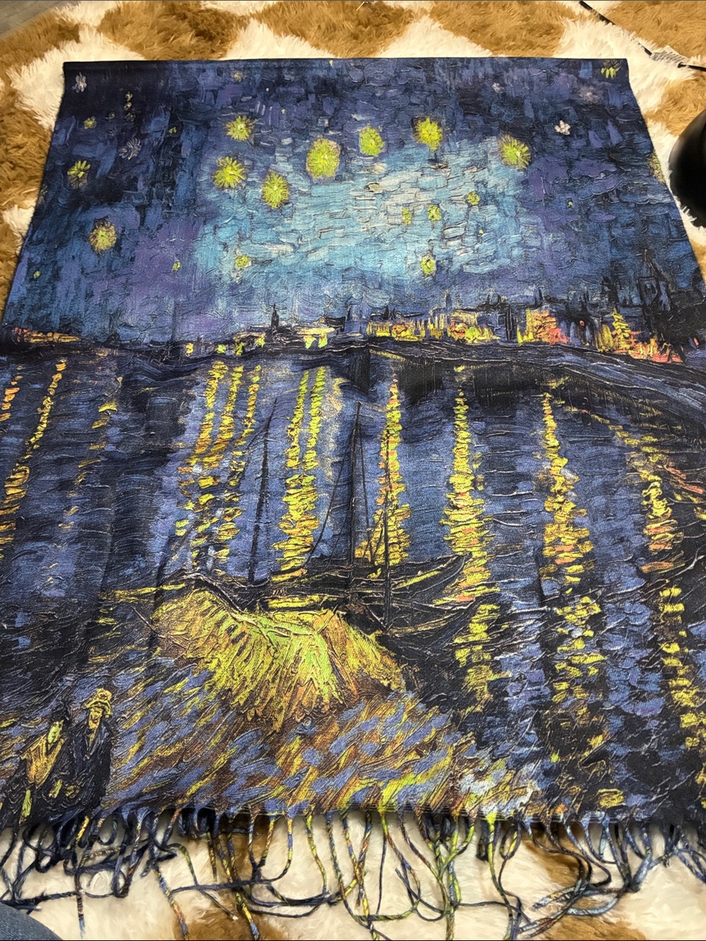 Van Gogh starry night scarf